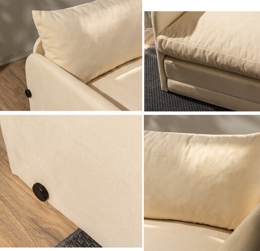 Kauč na razvlačenje s 2 sjedala CARMEN