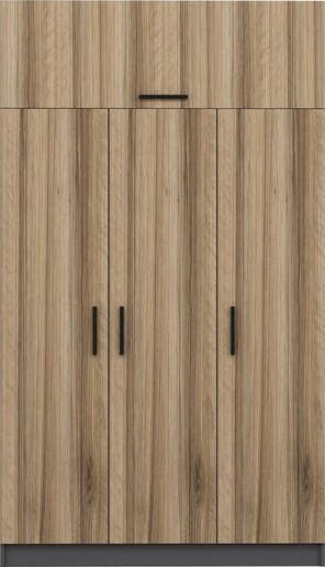 Garderoba, Minar 3 Kapak 2 Çekmece 255 - Dore, Anthracite
