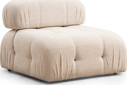 Sofa, Krem, Bubble O1 - Cream Bouclette