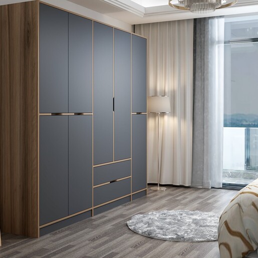 Ormar za odjeću ELINA - 8164, antracit, Dore