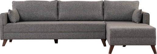 Kutna garnitura, Sivo, Bella Corner Sofa Right 1