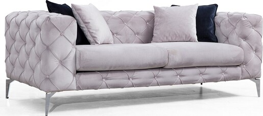 Dvosjed COMO svijetlosivi, Como - Light Grey