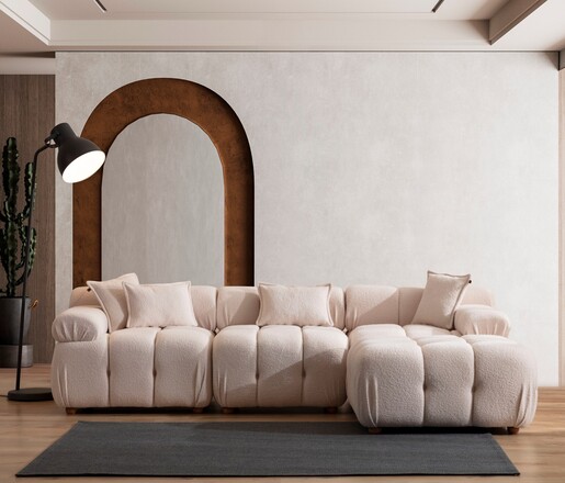 Kutna garnitura Bellini - Cream