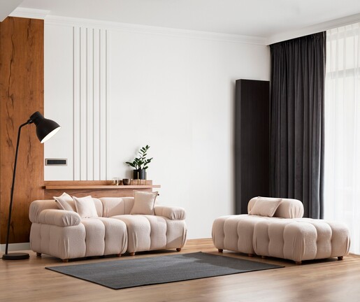 Kutna garnitura Bellini - Cream