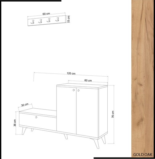Ormarić za cipele, FİJEL