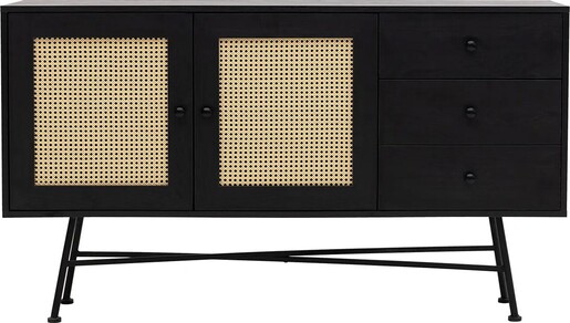 Komoda NALA 160 , crna boja