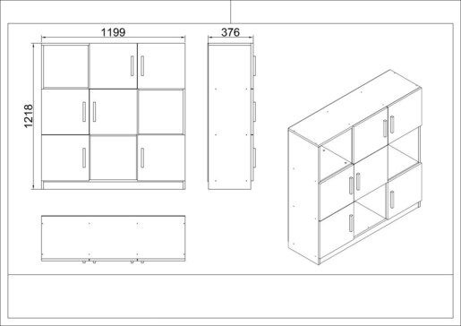 Set uredskog namještaja Serenity
