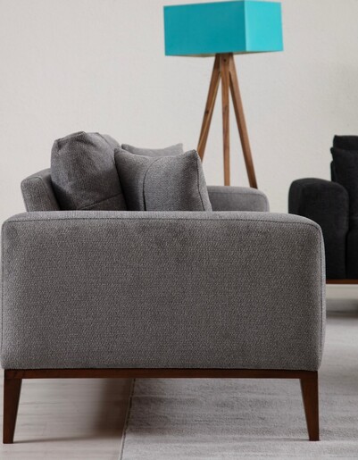 Trosjed na razvlačenje Sinor 3 Seater - svjetlo sivi