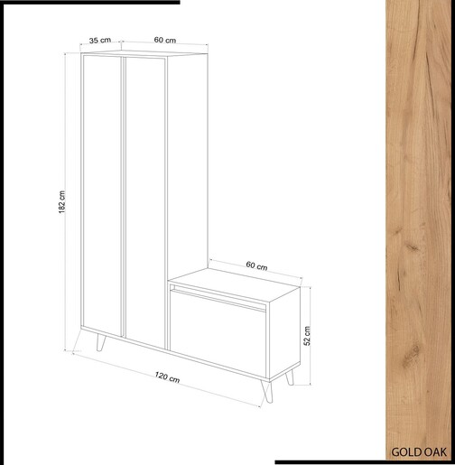 Stalak za hodnik, UTTA