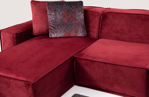 Kutna garnitura LEGO, tamno crvena, Lego Corner 8 (Chl-O1-1R)