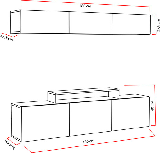 TV jedinica, Line - White