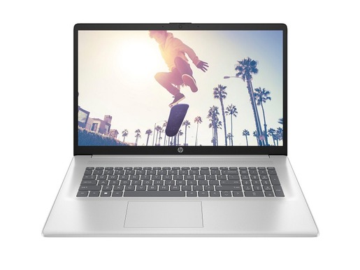 HP 17-cn4044nm, D32K2EA, 17.3" FHD IPS, Intel Core 5 120U, 16GB RAM, 512GB SSD, Intel Graphics, FreeDOS, laptop