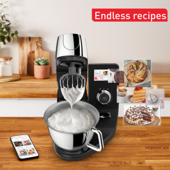 Tefal kuhinjski robot I-Coach Touch Black Silver QB951838