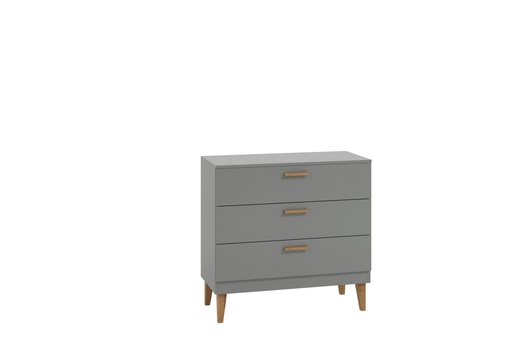 Dječja komoda - KUBI-Siva