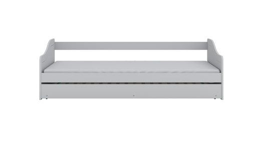 Drveni dječji krevet Blanka na razvlačenje - 200x90 cm bijeli