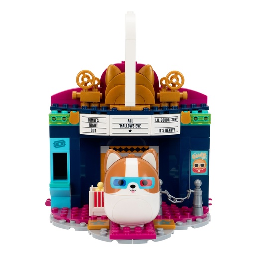 Squishmallows Building set Reginald at the Movies s figurom Reginald