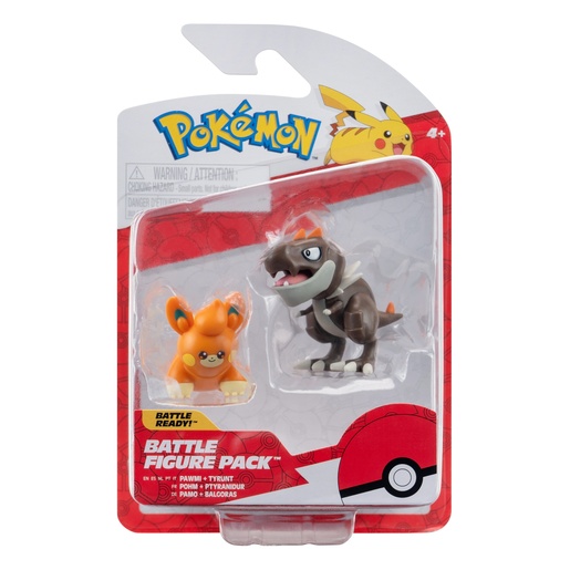 Pokemon Battle figure Tyrunt i Pawmi, 2 kom
