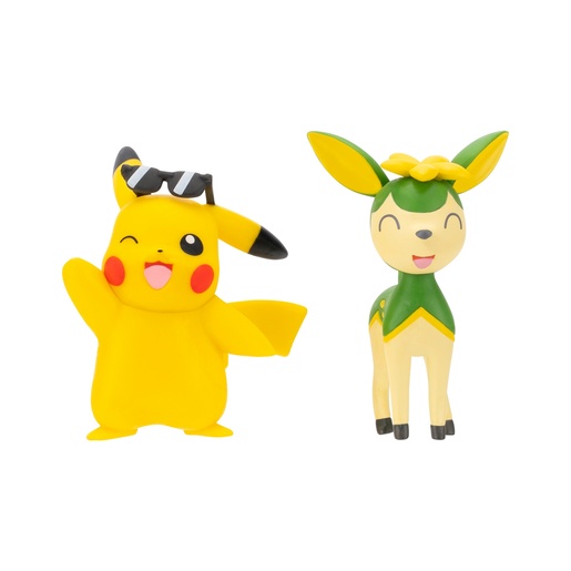Pokemon Battle figure Summer Pikachu i Deerling, 2 kom