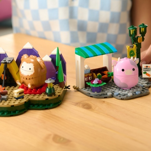 Squishmallows Building set Patty’s Farmers Market s figurom Patty
