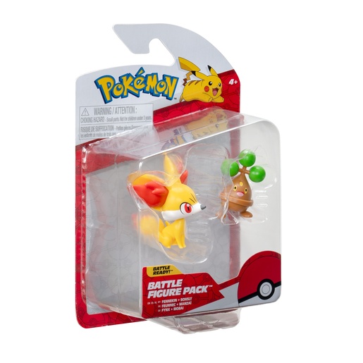 Pokemon Battle figure Fennekin i Bonsly, 2 kom