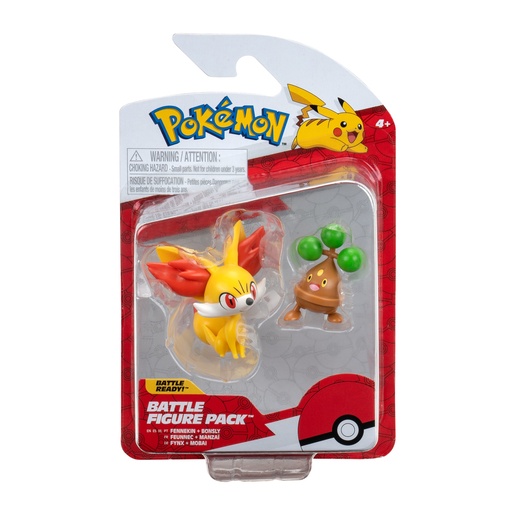 Pokemon Battle figure Fennekin i Bonsly, 2 kom