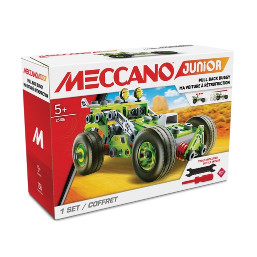 Meccano Junior Pull Back Buggy set
