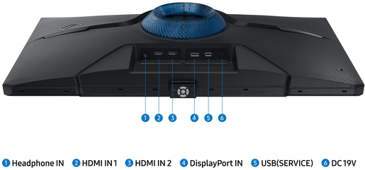 Samsung monitor Odyssey Gaming G40B, LS27BG400EUXEN, 27" IPS FHD, 240Hz, 1ms, 2xHDMI, DisplayPort, pivot