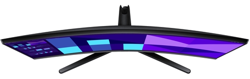 Samsung monitor Essential S39GD, LS27D390GAUXEN, 27" VA FHD, 100Hz, 4ms, HDMI, VGA, zakrivljen