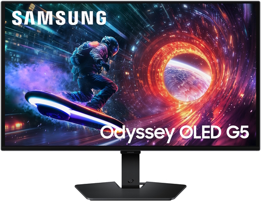 Samsung monitor Odyssey Gaming G50SF, LS27FG504SUXEN, 27" OLED QHD, 144Hz, 0.03ms, HDMI, DisplayPort