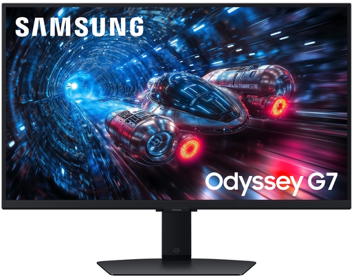 Samsung monitor Odyssey Gaming G70F, LS27FG702EUXEN, 27" IPS UHD, 360Hz, 1ms, 2xHDMI, DisplayPort, pivot