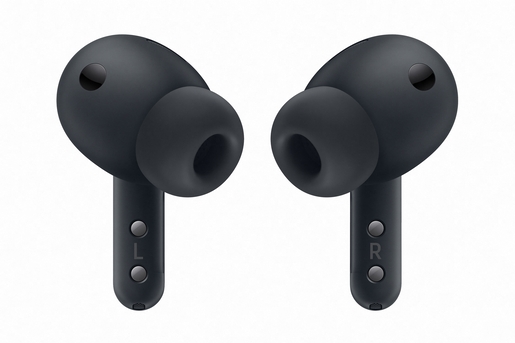 Samsung Galaxy Buds4 Pro, bežične in-ear slušalice, crne