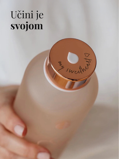 EQUA, staklena boca, Mismatch Ciao Bella, mat boja sa sjajnim uzorkom, BPA free