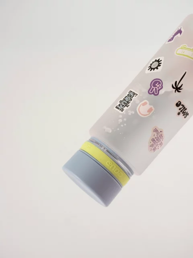 EQUA, plastična boca od tritana, Sk8er kid, sa naljepnicama, 600ml