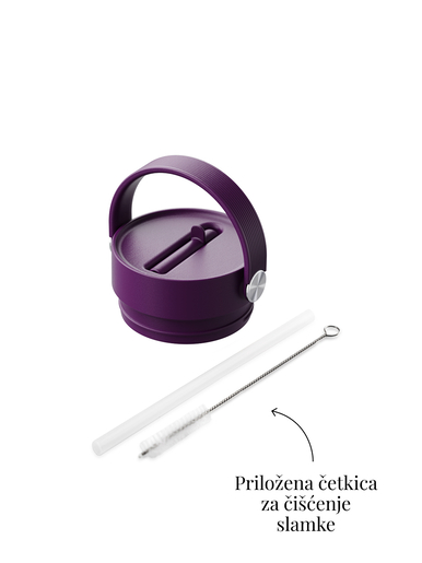 EQUA CARRY Cup, termo šalica od nehrđajućeg čelika za čaj/kavu, 600ml, Mulberry