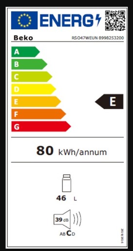 Beko hladnjak RSO47WEUN