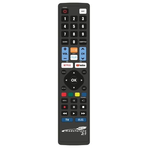 Jolly Line programabilni daljinski upravljač s USB-C za 2 uređaja