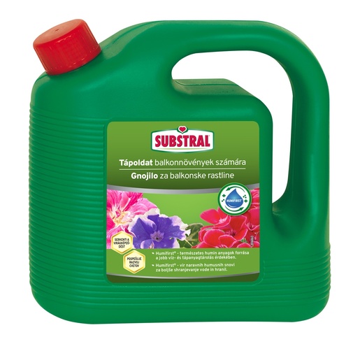 SUBSTRAL tekuće mineralno gnojivo za balkonske i druge cvatuće biljke, 2 l