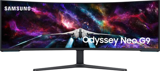 Samsung monitor Odyssey Neo Gaming G95NC, LS57CG952NUXEN, 57" VA DUHD, 240Hz, 1ms, 3xHDMI, DisplayPort, zakrivljen
