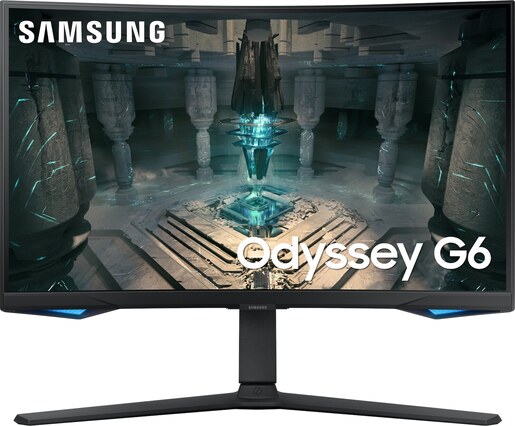 Samsung monitor Odyssey Gaming G65B, LS27BG650EUXEN, 27" VA QHD, 240Hz, 1ms, 2xHDMI, DisplayPort, zvučnici, pivot, zakrivljen