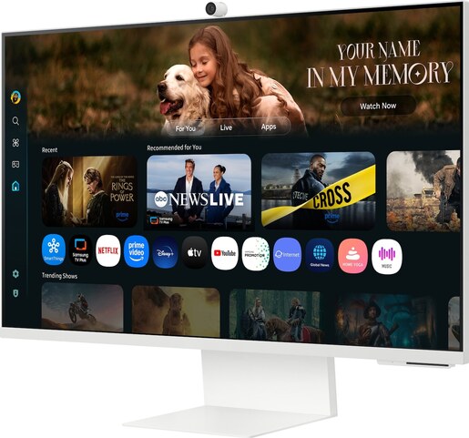 Samsung monitor Smart Monitor M80F, LS32FM801UUXDU, 32" VA 4K/UHD , 60Hz, 4ms, HDMI, USB-C, zvučnici