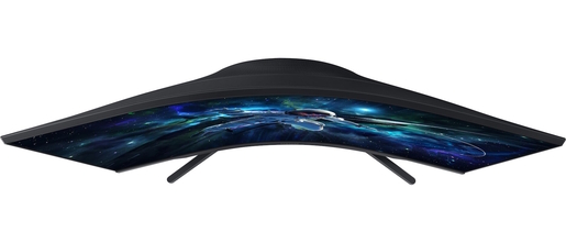 Samsung monitor Odyssey Gaming G55C, LS32CG552EUXEN, 32" VA QHD, 165Hz, 1ms, HDMI, DisplayPort, zakrivljen