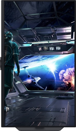 Samsung monitor Odyssey Gaming G70D, LS32DG702EUXDU, 32" IPS 4K/UHD , 144Hz, 1ms, 2xHDMI, DisplayPort, zvučnici, pivot