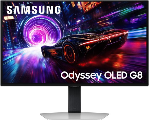 Samsung monitor Odyssey Gaming G81SF, LS27FG810SUXEN, 27" OLED 4K/UHD , 240Hz, 0.03ms, 2xHDMI, DisplayPort, pivot