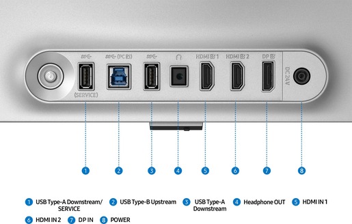 Samsung monitor Odyssey Gaming G81SF, LS27FG810SUXEN, 27" OLED 4K/UHD , 240Hz, 0.03ms, 2xHDMI, DisplayPort, pivot