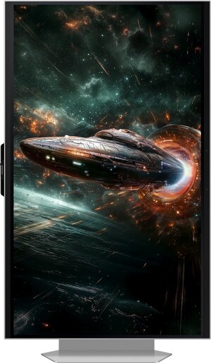 Samsung monitor Odyssey 3D Gaming G90XF, LS27FG900XUXEN, 27" IPS 4K/UHD , 165Hz, 1ms, 2xHDMI, DisplayPort, zvučnici