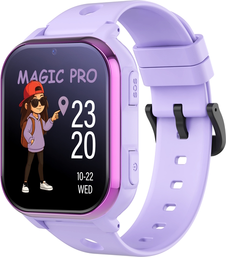 VIVAX Smart Kids Watch Magic 4G Pro, pametni sat, ljubičasti