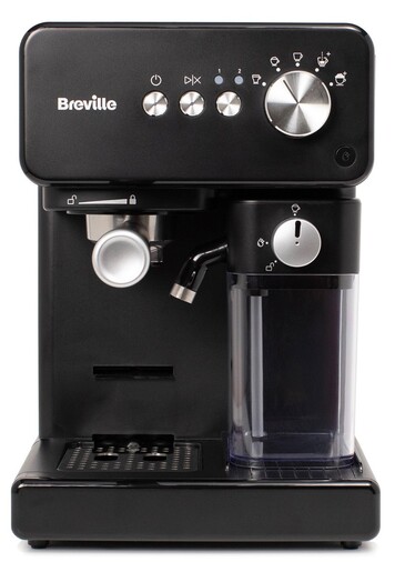 BREVILLE aparat za kavu Prima Latte VCF183X, crna