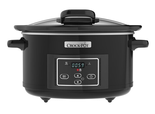 CROCK POT digitalni aparat za sporo kuhanje, 4.7 l, CSC052X, crna
