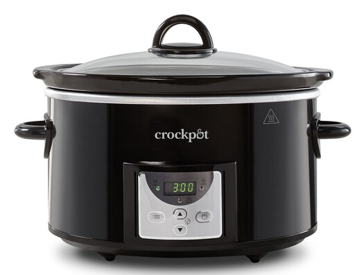 CROCK POT digitalni aparat za sporo kuhanje, 3.5 l, CSC113X, crna