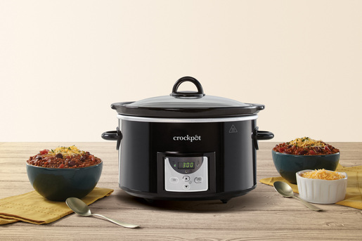CROCK POT digitalni aparat za sporo kuhanje, 3.5 l, CSC113X, crna